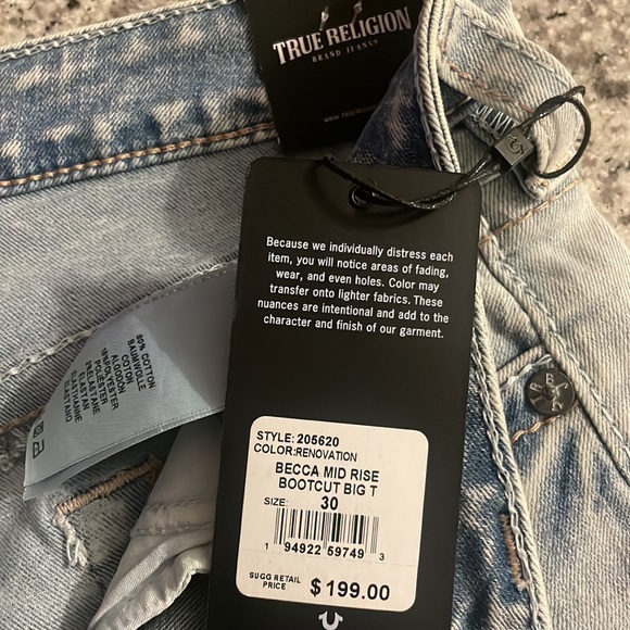 True religion, Becca, mid rise boot cut - Picture 3 of 5